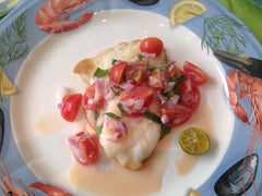 Snapper Fillet with Salsa