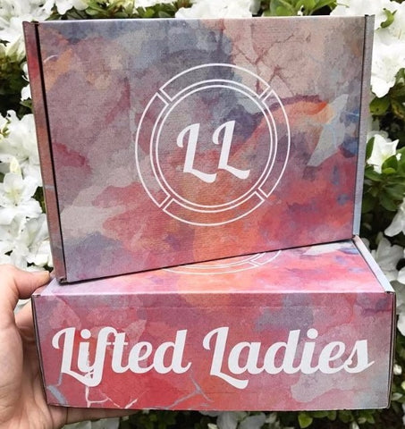 Lifted Ladies Box, subscription box, gifts for her, marijuana gifts.