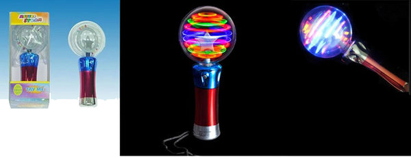 light up spinning ball