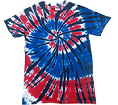 american flag tie dye shirt