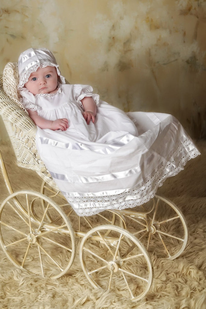 baptism gown girl