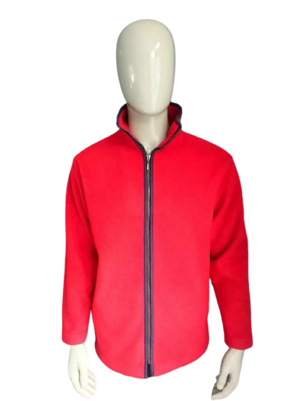 Falcon fleece vest. Rood gekleurd. Maat / L |