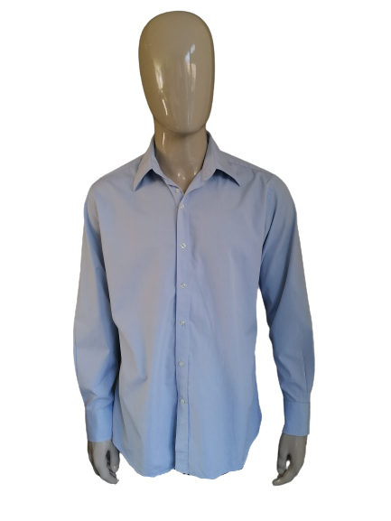Bediende preambule Afstoten Gentiluomo Silverline overhemd. Licht Blauw. Maat 42 / L / XL | EcoGents