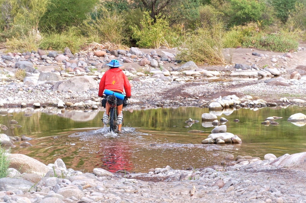 Bikepacking Stream Crossing