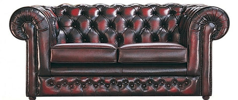Antique brown chesterfield sofa