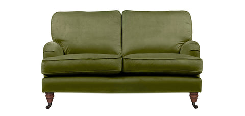 Green 2 seater sofa