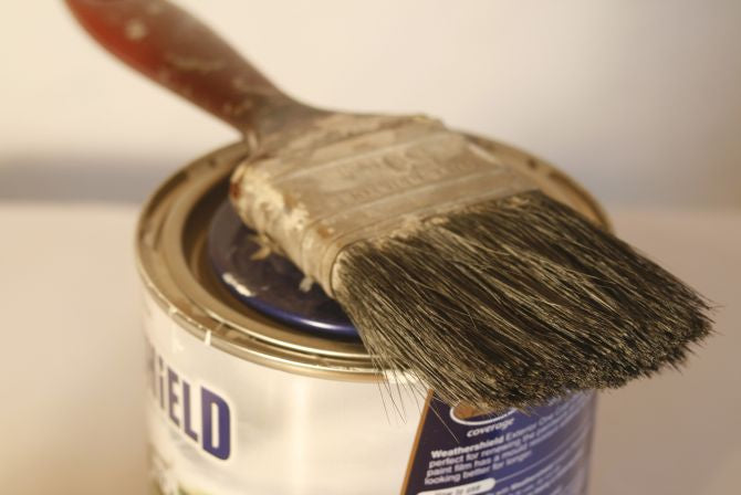 How to paint wooden cabinets