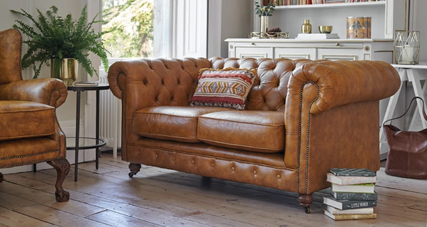 Vintage leather sofa