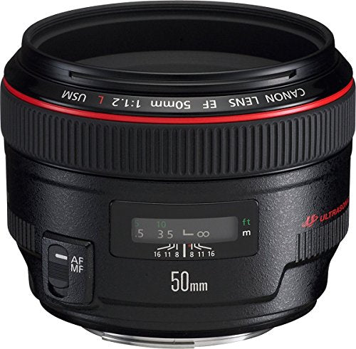 Canon EF 50mm f/1.2 L USM Lens for Canon Digital SLR Cameras