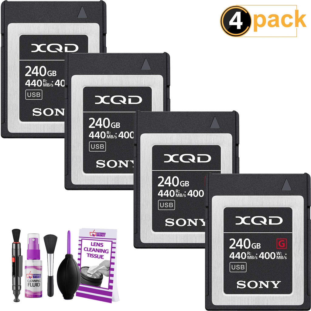 Sony Professional XQD G Series 240GB Memory Card (QD-G240F) (4