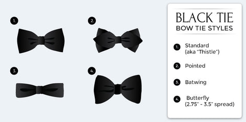 How to Wear a Tuxedo Black Tie Bow Ties