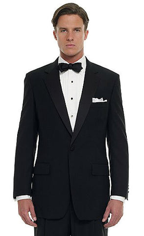 How to Wear a Tuxedo Notched Lapel Black Tie