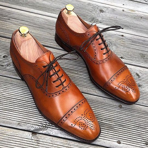 Business Casual Brown Brogues