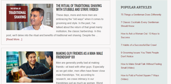 Best Men's Lifestyle Blogs The Distilled Man