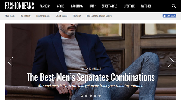 Best Men's Style Blogs Fashion Beans