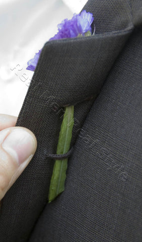 Wearing a Lapel Flower