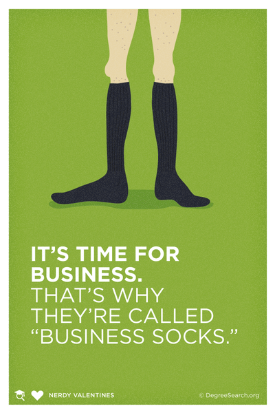 Business Time Socks