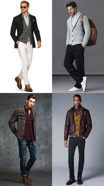 Men's Layering Thin To Thicker Garments