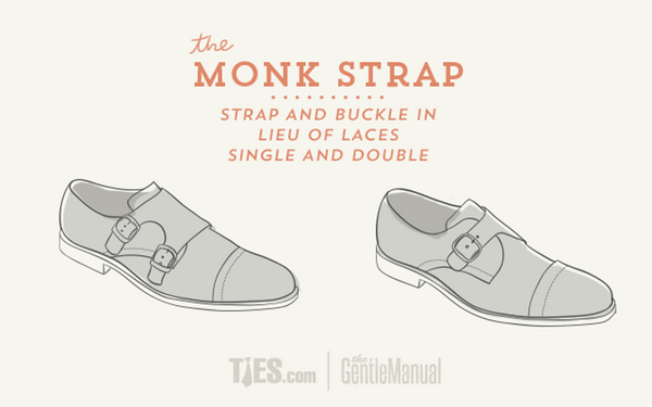 Monk Strap Shoes Infographic