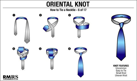 How To Tie A Simple / Oriental Knot