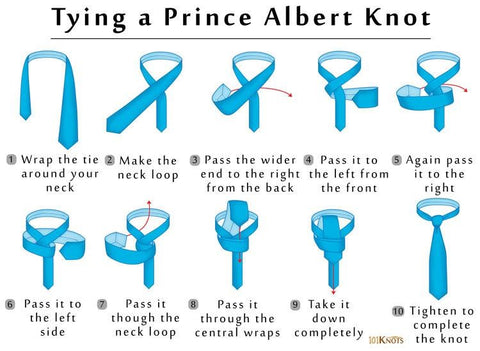 How To Tie A Prince Albert Knot