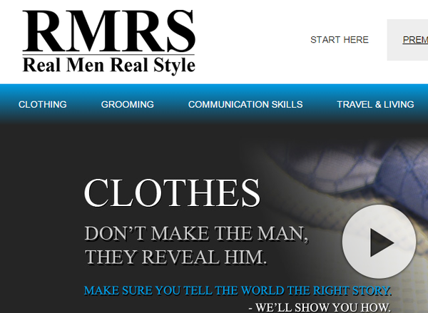 Best Men's Style Blogs Real Men Real Style