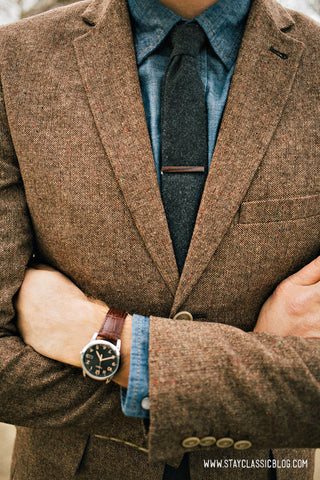 Wooden Tie Bar