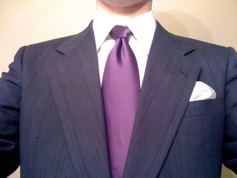 How to Pair a Purple Tie