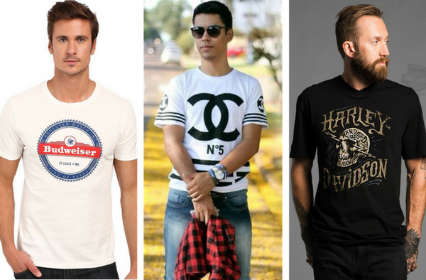 What Men Shouldn't Wear - Clothing With Large Logos