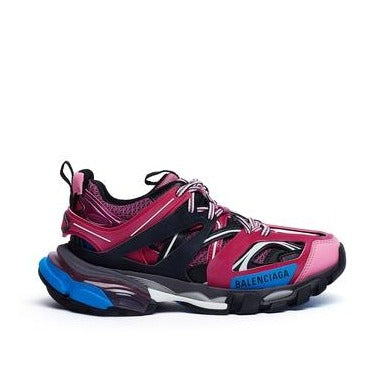 balenciaga track 2 pink blue