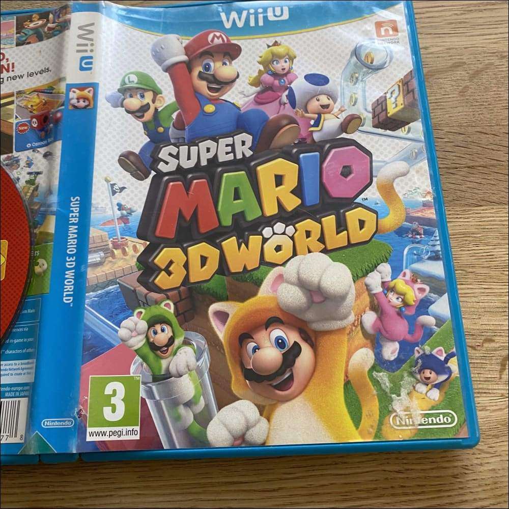 Representar bordillo tirar a la basura Super mario 3d world Wii u 15.99 8BitBeyond