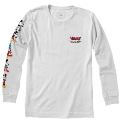 vans disney long sleeve t shirt