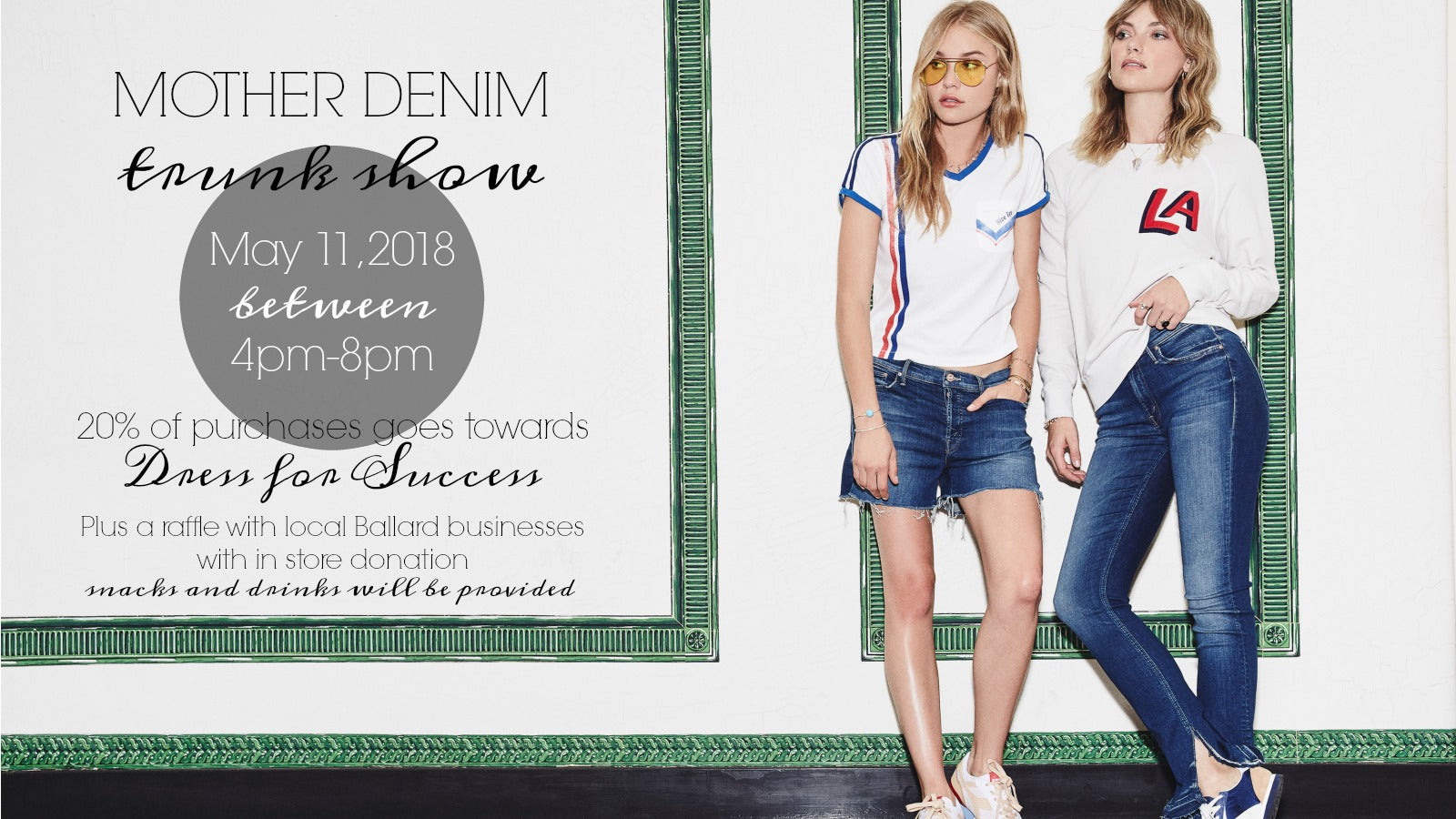 Mother Denim Trunk Show: May 11th