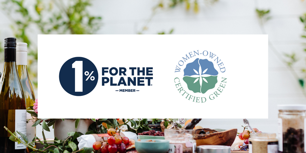 1 percent for the planet and green certified graphics