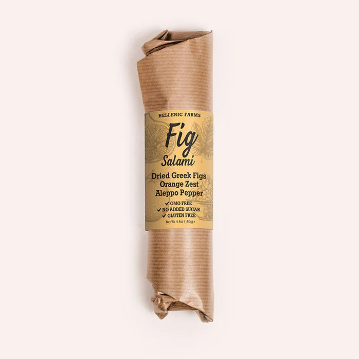 VEGAN FIG SALAMI WITH ORANGE ZEST