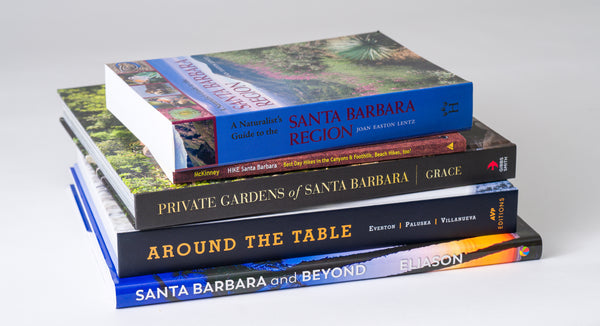 Stack of Santa Barbara books