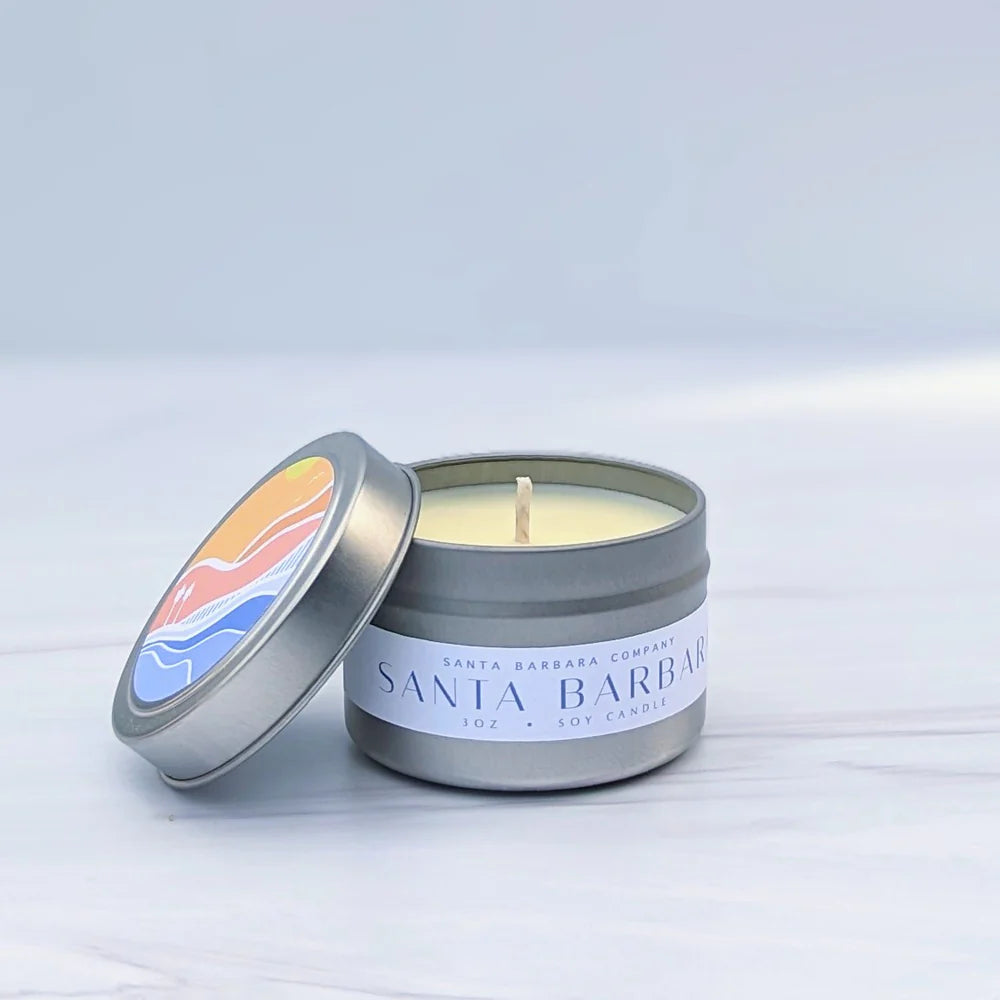 Santa Barbara travel candle