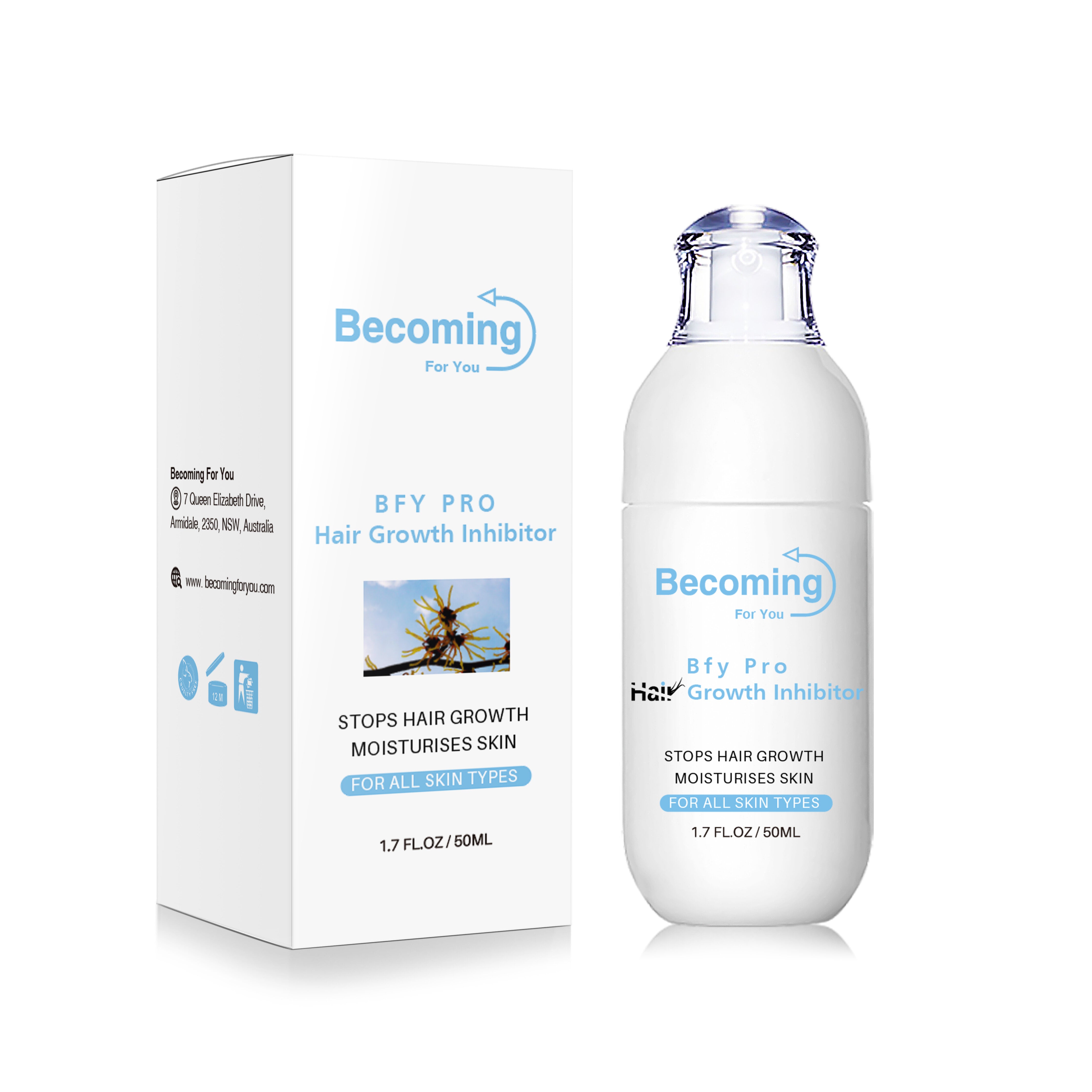 Bfy Pro Hair Removal & Hair Growth Inhibitor Set
