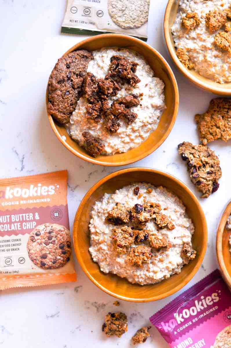 Instant Pot Creamy Oatmeal Kakookies Bowls