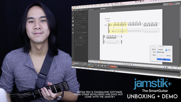 Guitar Pro 6, jamstik+, GuitarZero2Hero, guitar transcribing, composing