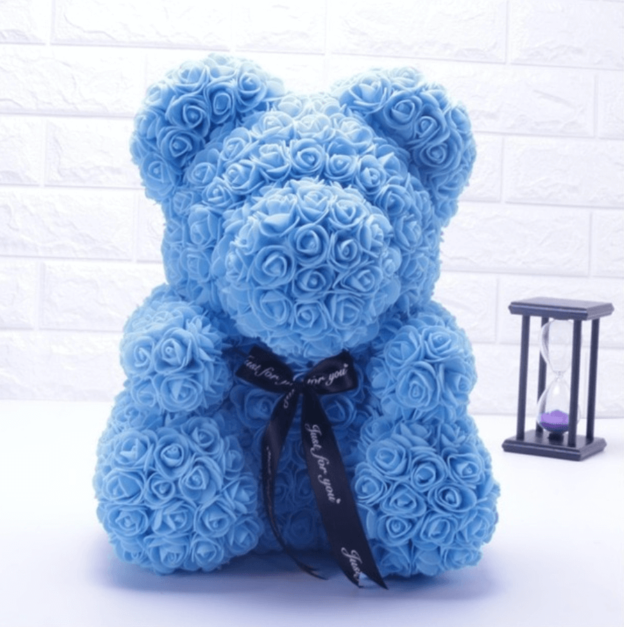 teddy bear sky blue