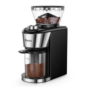 9702A电动咖啡研磨机35研磨设置2-12杯可调的毛刺磨咖啡研磨机，用于浓缩咖啡滴入法式压滤咖啡
