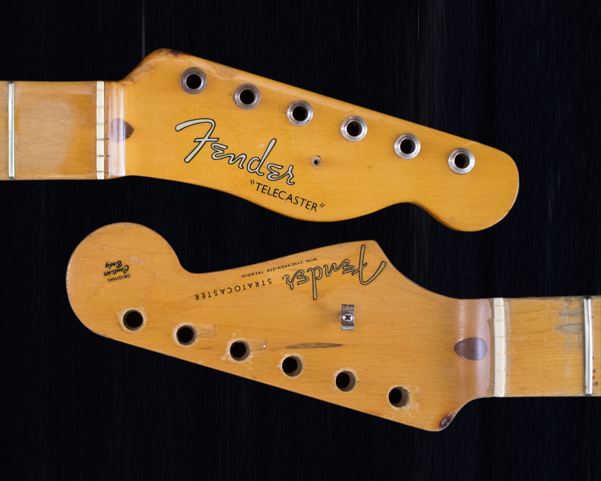Fender headstock detail