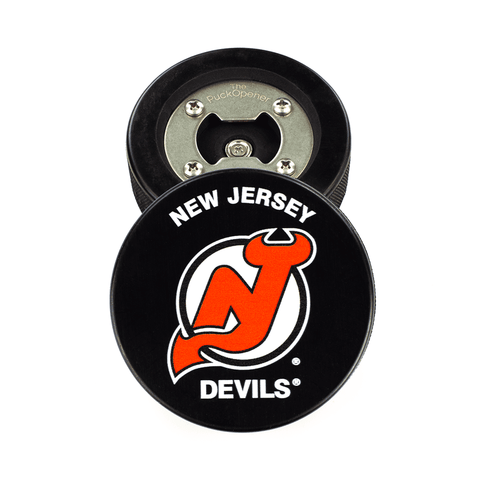 new jersey devils hockey puck