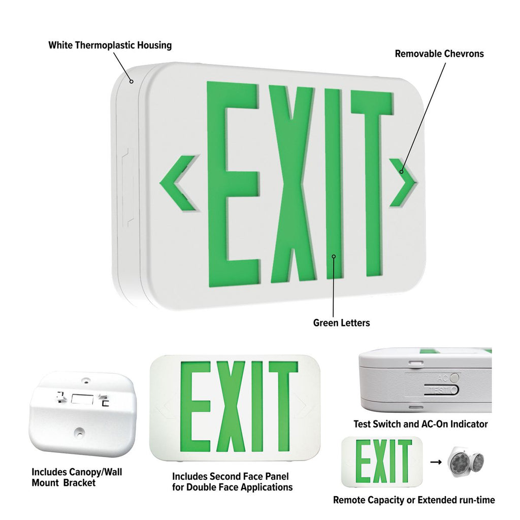 compass cer exit sign