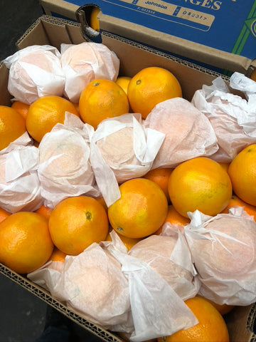 Oranges each - Langthorpe Farm Shop