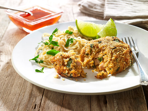 Thai Style Salmon Fish Cakes