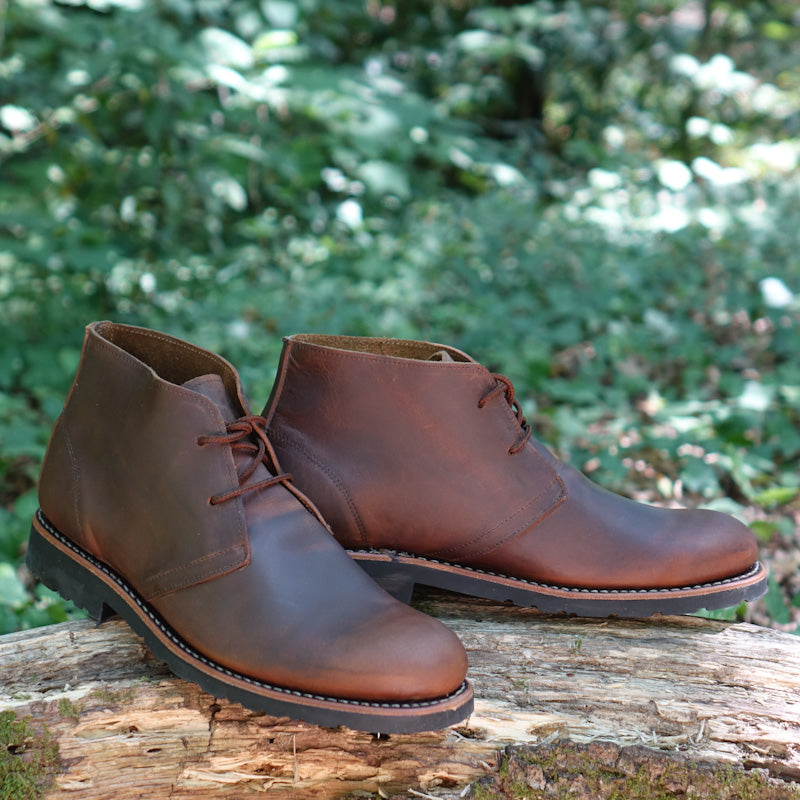 Elgon Leather Chukka Lace-up Boots – By The