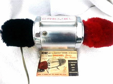 Vintage 1960's Dremel Shoe Shine Buffer 