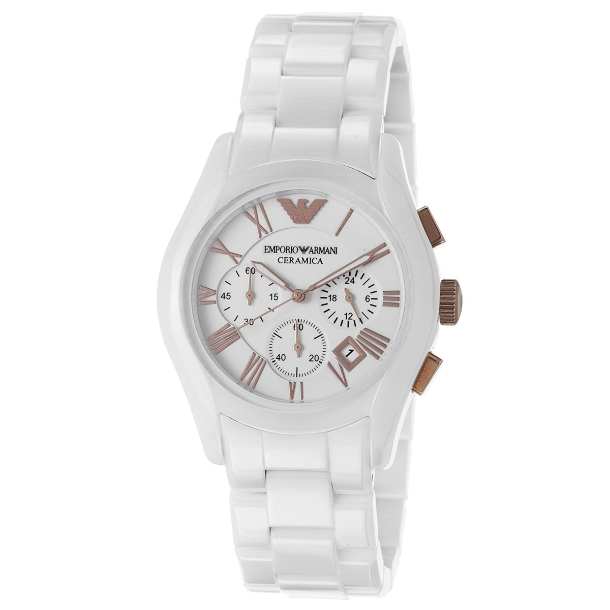 Emporio Armani Ceramic White Watch 